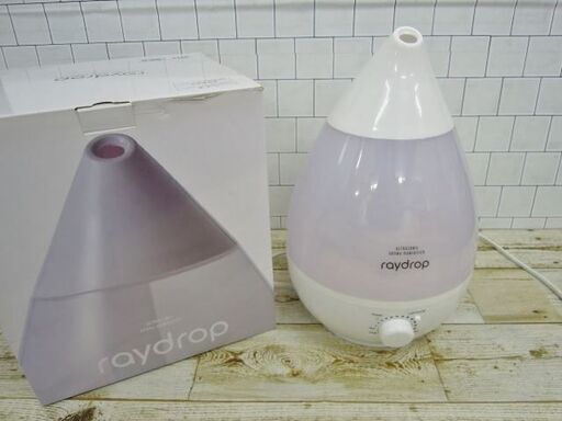 raydrop 超音波 アロマ LED 加湿器 3.8L