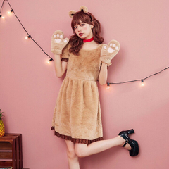 ふわふわベアーコスプレ🧸🎀