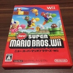 Wii ソフト　ニュースーパーマリオブラザーズ