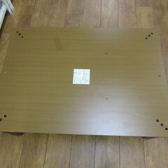 ニトリ コタツ 幅105㎝ SPT14-105 こたつ 長方形 ダークブラウン テーブル 2014年製 家具 札幌 厚別店の画像