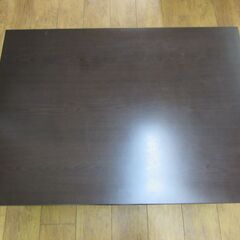 ニトリ コタツ 幅105㎝ SPT14-105 こたつ 長方形 ダークブラウン テーブル 2014年製 家具 札幌 厚別店の画像