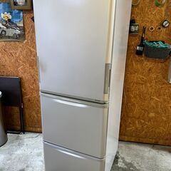 Q0811　シャープ　冷蔵庫　350L　2014年