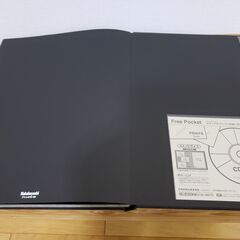 ナカバヤシ　フォトアルバム　A4 ノビサイズ　黒　台紙10枚　アH-A4PB-181　定価2,000　使用品ですの画像