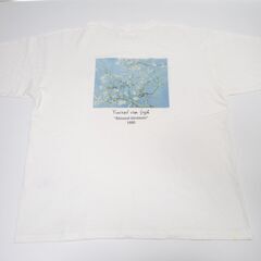 CB964 FREAK'S STORE REPRO GALLERY Tシャツ ホワイト M 絵画 ゴッホの画像
