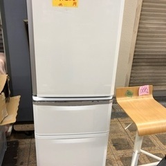 三菱335L 2017年式　自動製氷　