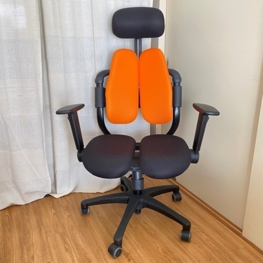 お届けも可能 ハラチェア ニーチェ スマートゲット オレンジ オフィスチェア ゲーミングチェア