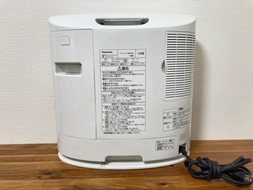 【取引中】Panasonic 加湿機能付きセラミックファンヒーター