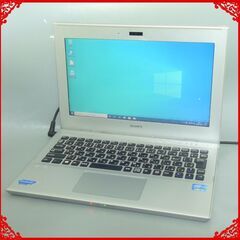 ●[中古]SONY VAIO SVT1113AJ i3-3227U 1.90GHz 4GB 320GB 11.6型ワイド 無線 Windows10 Pro 64bit(16) 中古] SONY SVT1113AJ &frasl;Core i3-3227U 1.90GHz&frasl;4GB&frasl;320GB+24GB(SSD