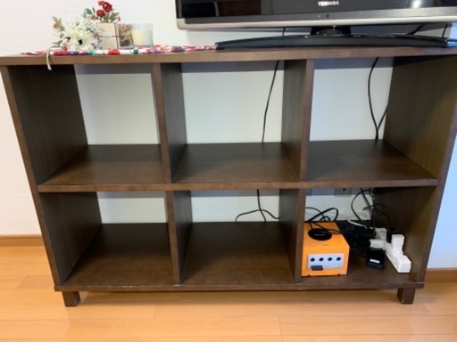 値下げしました　収納棚　W119cm H83cm W40