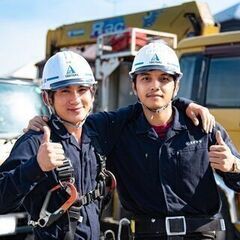 重量物の設置作業スタッフ【意欲重視の採用 】◎機械を使って設置する重量工／月給40万以上も可／未経験歓迎の画像