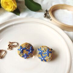 刺繍ワークショップ♫初心者でも刺繍アクセサリーができちゃう！