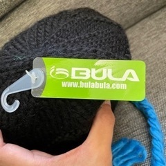 ニット帽（BULA）黒・青【お値下げ交渉可】の画像