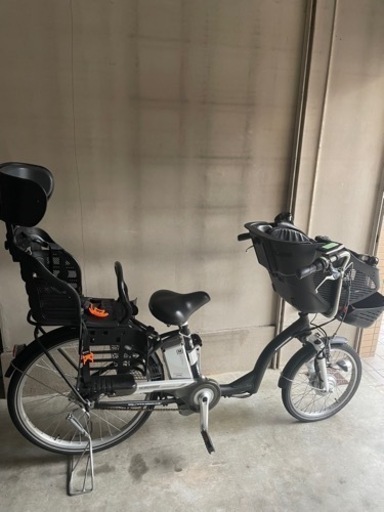 電動自転車 MORESSIST チャイルドシート2つ付き