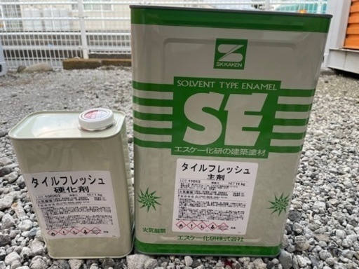 タイル用塗料クリア　タイルフレッシュ