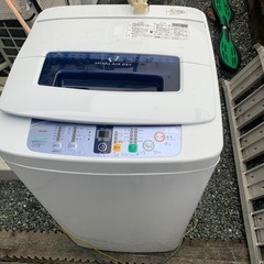 ハイアール洗濯機の画像