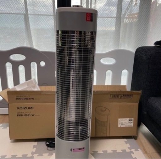 コイズミ  カーボンヒーター　電気ストーブ　遠赤外線
