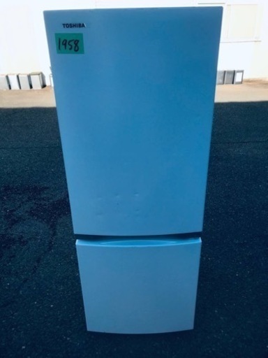 ①✨2020年製✨1958番 TOSHIBA✨東芝ノンフロン冷凍冷蔵庫✨GR-S15BS‼️