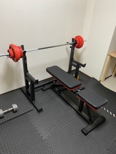 ベンチプレスセット　バーベル(50kg)