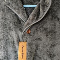 ★激カワ★ふわもこボアルームウェア【着る毛布】チャコールの画像