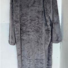 ★激カワ★ふわもこボアルームウェア【着る毛布】チャコールの画像