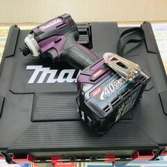 (11/12販売 野口)　Makita 充電式インパクトドライバ TD001GRDX AP