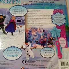 Frozen 絵本　ディズニー　横の画像