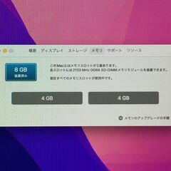 【新入荷】Apple iMac(21.5-inch,2017)（管理番号：2400011095688）の画像