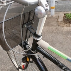 値下げ！！頑丈、3段階ギア付き自転車✨希少(^^♪ 透明美学ブリヂストン✨26インチ 黒✨鍵ありタイプ✨中古品【こちらは店舗です。浜村鹿野温泉ICから3分 買取本舗 宮本リサイクル 営業時間９～１９時 定休日水曜のみ←連絡できませんm(_ _)m】の画像