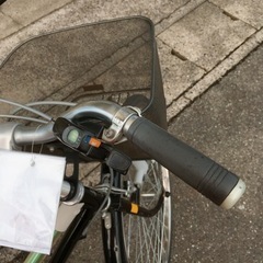 値下げ！！頑丈、3段階ギア付き自転車✨希少(^^♪ 透明美学ブリヂストン✨26インチ 黒✨鍵ありタイプ✨中古品【こちらは店舗です。浜村鹿野温泉ICから3分 買取本舗 宮本リサイクル 営業時間９～１９時 定休日水曜のみ←連絡できませんm(_ _)m】の画像