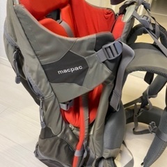【値下げしました！】macpac ベビーキャリーの画像