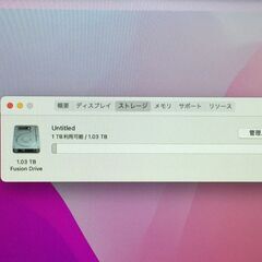 【新入荷】Apple iMac(21.5-inch,2017)（管理番号：2400011095695）の画像