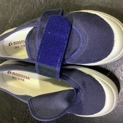 新品未使用　MOONSTAR ネイビー　26.0の画像