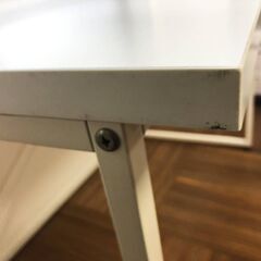 【11月まで】＼無料／ASPLUND シンプルデスク ホワイトの画像