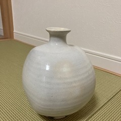 「受付終了」花瓶　白　未使用