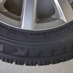 スタッドレスタイヤ 4本 アルミ付き の画像