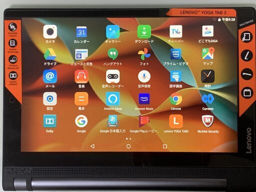 レノボ「ヨガ　タブレット3 10.1/YT3-X50F」