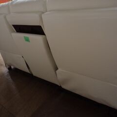 ニトリ　電動リクライニング3人掛けソファー　NSクリーン【愛品倶楽部柏店　問い合わせ番号 156-018181 002】の画像