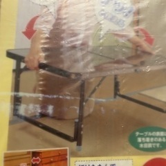 テーブル 未使用(？)の画像