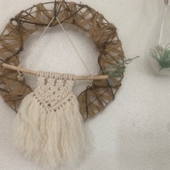 インテリア6点セット！マクラメ編み他の画像