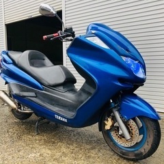 マジェスティC カスタム　マフラー　LED SG03J