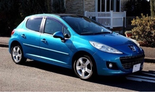 受付終了プジョー207