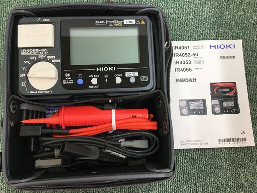 HIOKI　絶縁抵抗計　IR4052　中古品
