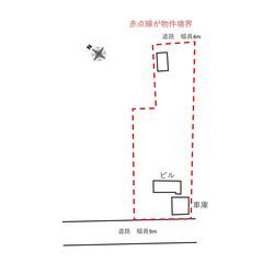 仲介手数料なし　那須塩原市　貸ビル3階建　敷地2,200㎡　大型車庫付　国道4号から5分　9m道路接道 − 栃木県