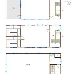 仲介手数料なし　那須塩原市　貸ビル3階建　敷地2,200㎡　大型車庫付　国道4号から5分　9m道路接道 - 不動産