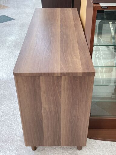 ?ISSEIKI(一生紀)  ミューズ ローチェスト  3段チェスト  ?定価￥29,990? ウォールナット天然木材使用?
