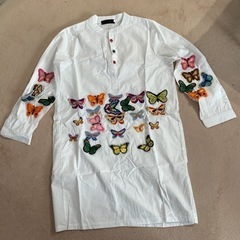 新品‼️フォーマル ブラウス M 蝶々 ちょうちょ  韓国