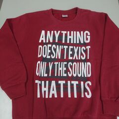 裏起毛トレーナー