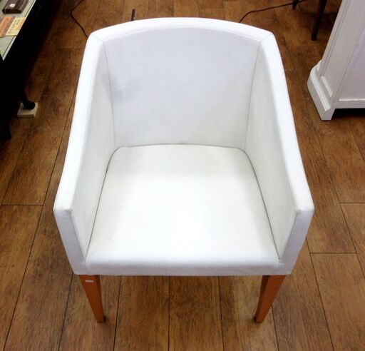 Abord ダイニングチェア 幅57.5×奥51×高78cm 食卓 椅子 アボール ホワイト/白 イス 1人掛け 札幌 厚別店