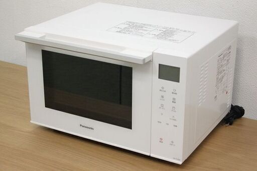 パナソニック コンパクトオーブンレンジ 庫内/23L レンジ/1000W NE-FS300-W 2021年製 Panasonic 電子レンジ 中古家電 店頭引取歓迎 R4533)