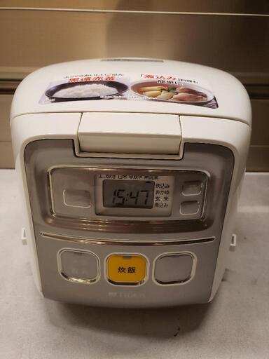 TIGER タイガーマイコン炊飯ジャー 3合 JAI-R551 2015年製\n\n